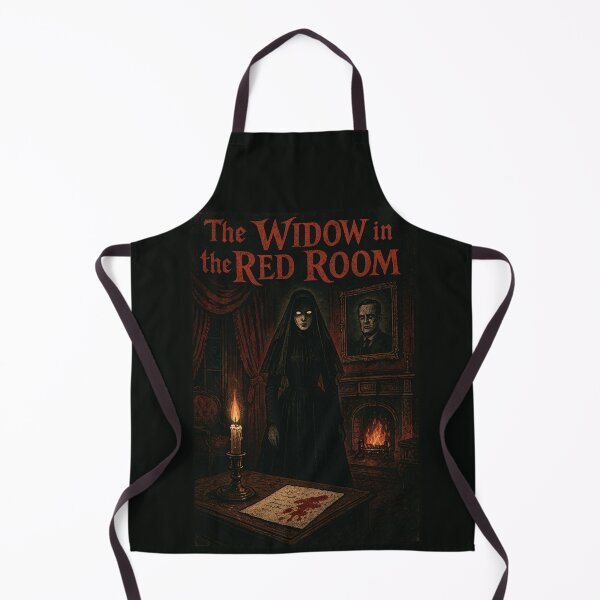 Item preview, The Widow in the Red Room – Vintage Gothic Horror Illustration designed and sold by EnjoyaGift.