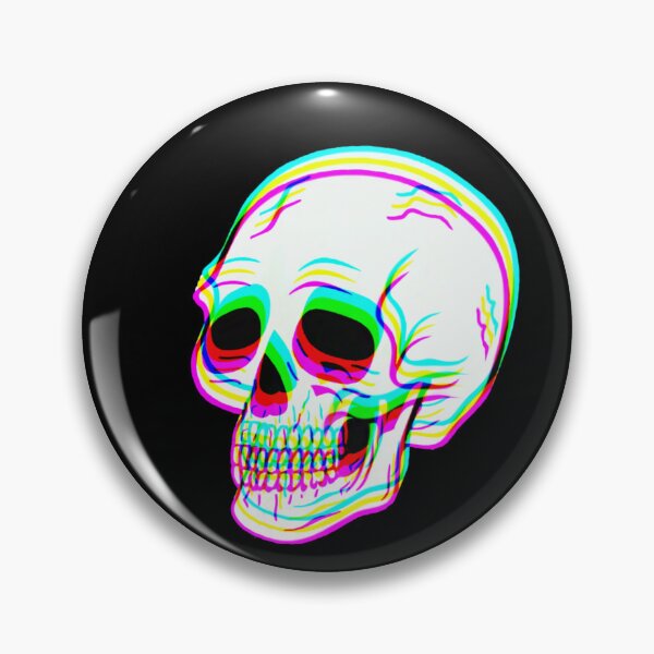 Item preview, Catch Me If You Can Trippy Skull designed and sold by artbyemme.