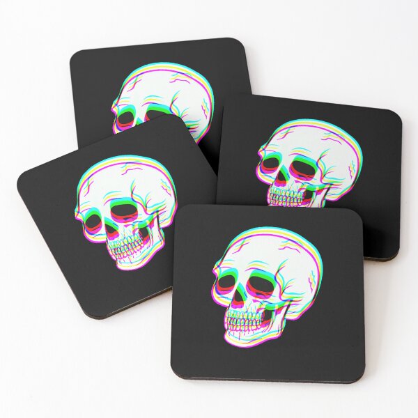 Item preview, Catch Me If You Can Trippy Skull designed and sold by artbyemme.