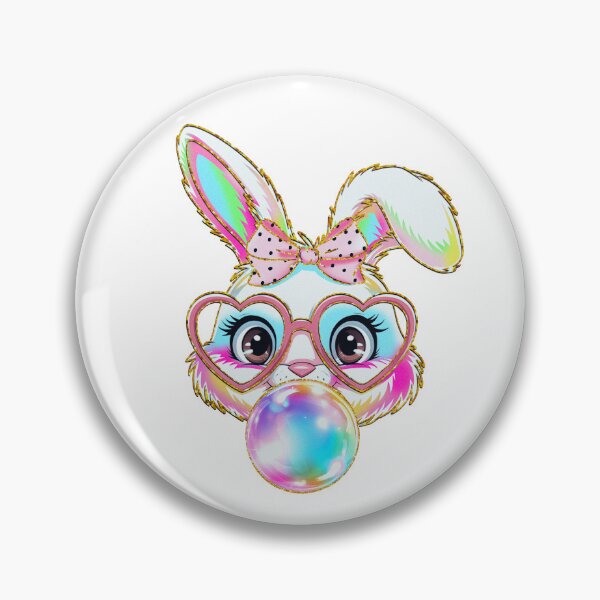 Item preview, Rainbow Bubble Bunny designed and sold by ajollycreation.