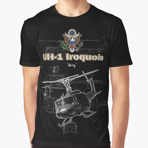 Vista previa del artículo con la obra «UH-1 Iroquois - Helicóptero militar», diseñado y vendido por Domel Dirty Draft.