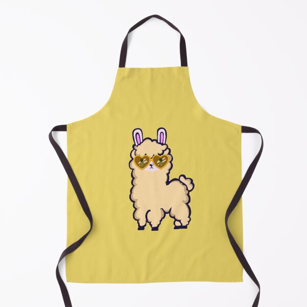 Item preview, Cool Llama with Pineapple Sunglasses designed and sold by artbyemme.