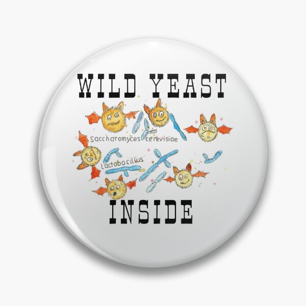Item preview, Wild Yeast Inside designed and sold by SourdoughGuide.
