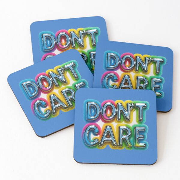 Item preview, DON'T CARE – An eye-catching design for strong messages designed and sold by Girih.
