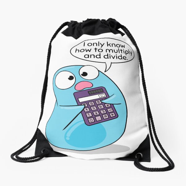 Cell Math Drawstring Bag