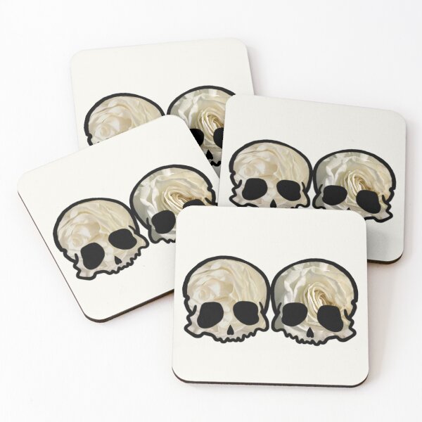 Item preview, Life & Death & Roses Skulls designed and sold by artbyemme.