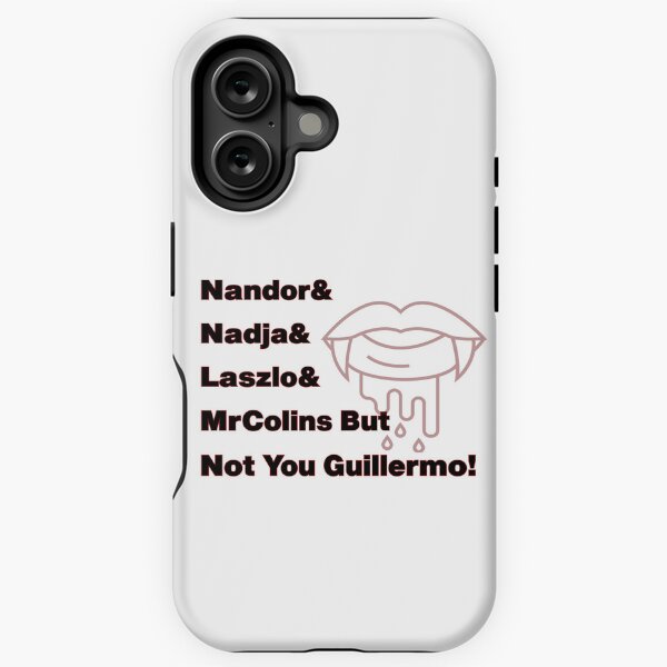 Aperçu de l'œuvre Nandor, Nadja, Laszlo et MrColins mais pas toi Guillermo ! créée et vendue par SoundStitch.