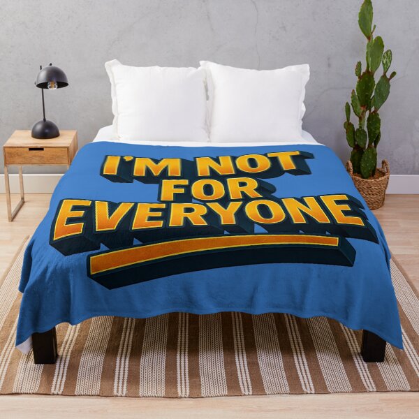 Item preview, A statement with personality – I'M NOT FOR EVERYONE designed and sold by Girih.