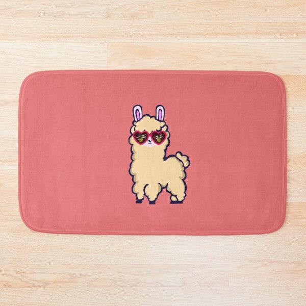 Item preview, Cool Llama with Pineapple Shades designed and sold by artbyemme.