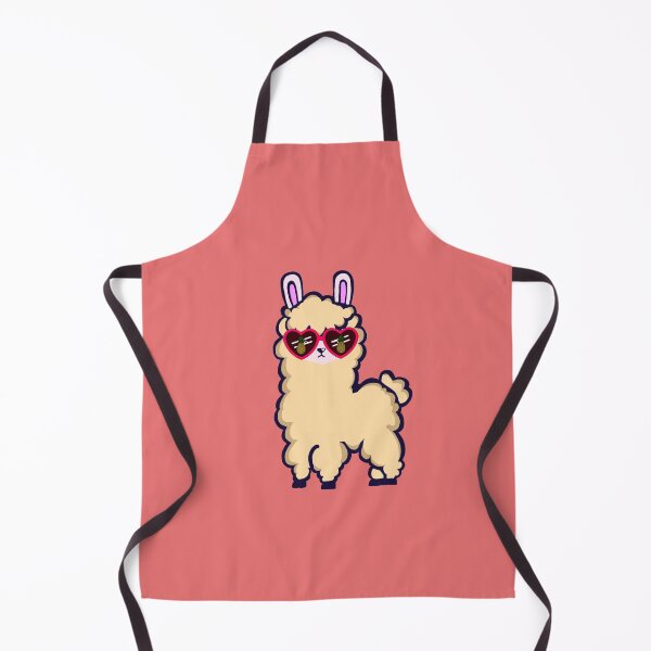 Item preview, Cool Llama with Pineapple Shades designed and sold by artbyemme.