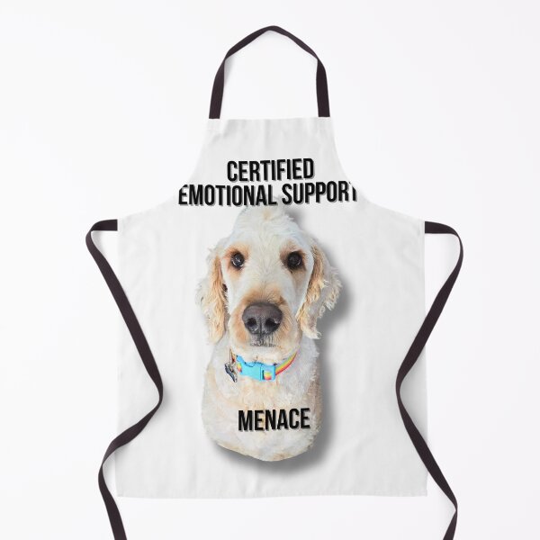 Item preview, Emotional Support Menace Dog Shirt designed and sold by MonsterGamerDash.