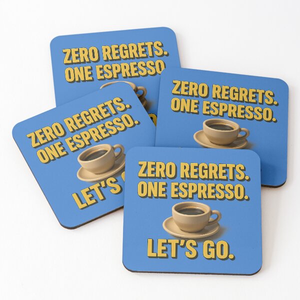 Item preview, Zero Regrets – Motivational Design with Espresso designed and sold by Girih.