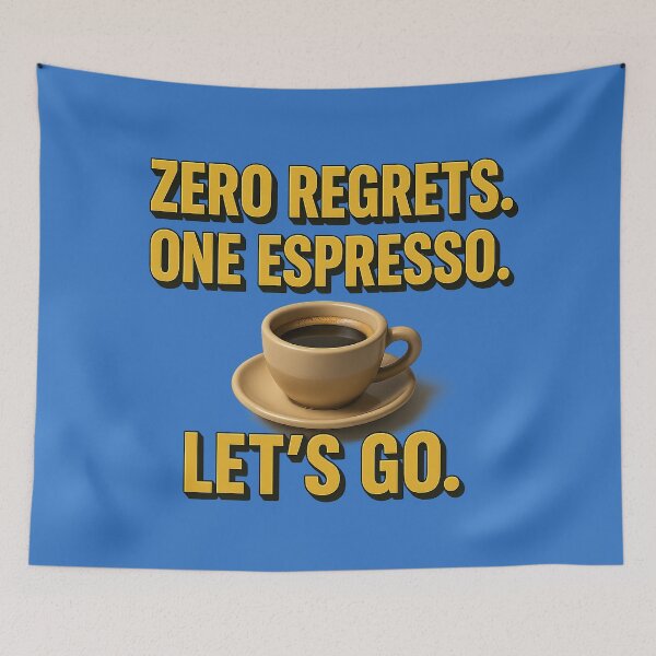 Item preview, Zero Regrets – Motivational Design with Espresso designed and sold by Girih.