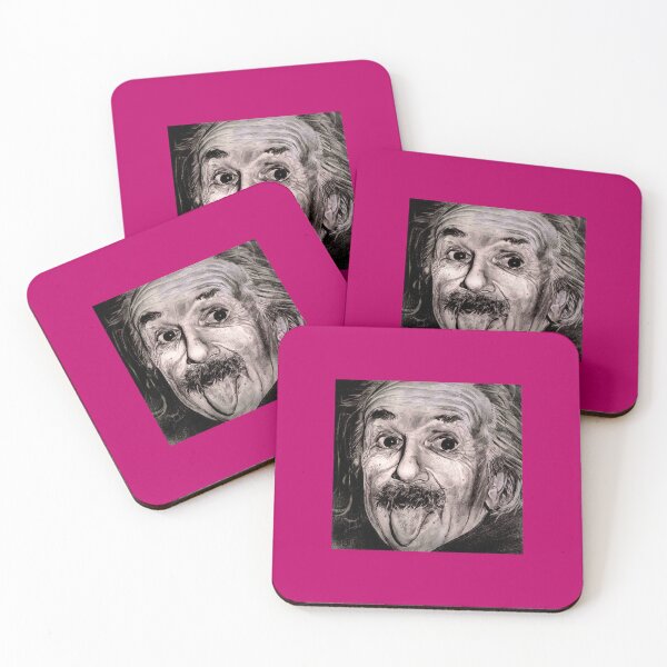 Item preview, Retrato icónico de Einstein sacando la lengua designed and sold by DoctorFirsShop.