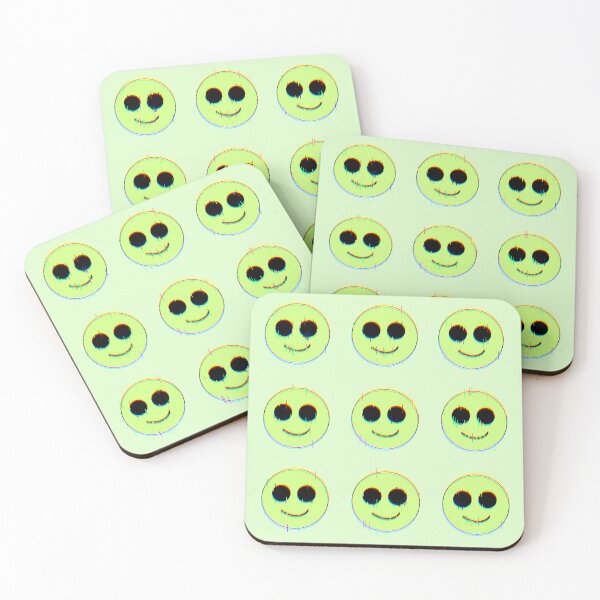 Item preview, Glitchy Smiley Face Sheet designed and sold by artbyemme.
