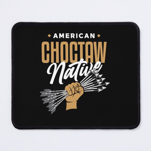 Item preview, AMERICAN CHOCTAW NATIVE - Fist of Arrows - Indian Culture BLACK designed and sold by Darling DeDe.