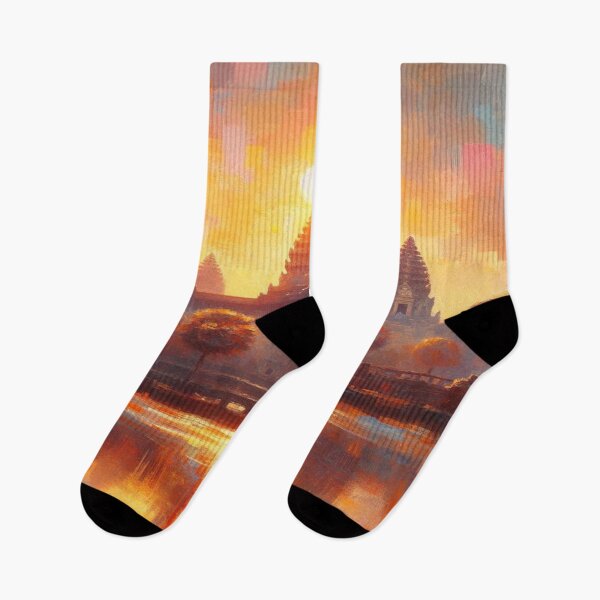 Item preview, Equinox Morning Over Angkor Wat designed and sold by Naomi Gutierrez Parrish.