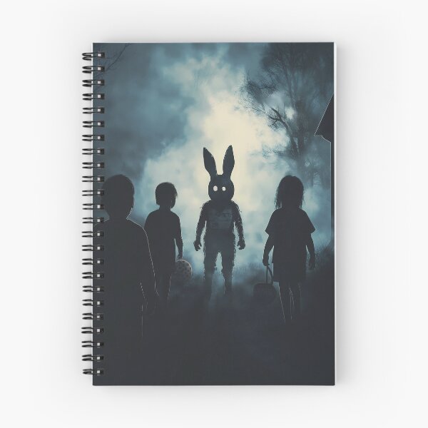 Item preview, Easter Bunny Horror – Creepy Night Forest Design designed and sold by MysticCanvasAi.