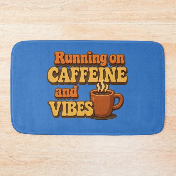 Item preview, Life with caffeine and good vibes – A humorous design designed and sold by Girih.