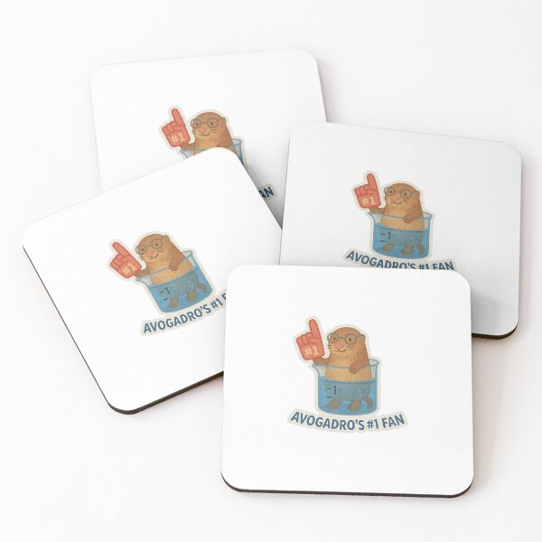 Item preview, Avogadro’s #1 Fan Mole Sticker – Funny Chemistry Pun designed and sold by Simplesticker21.