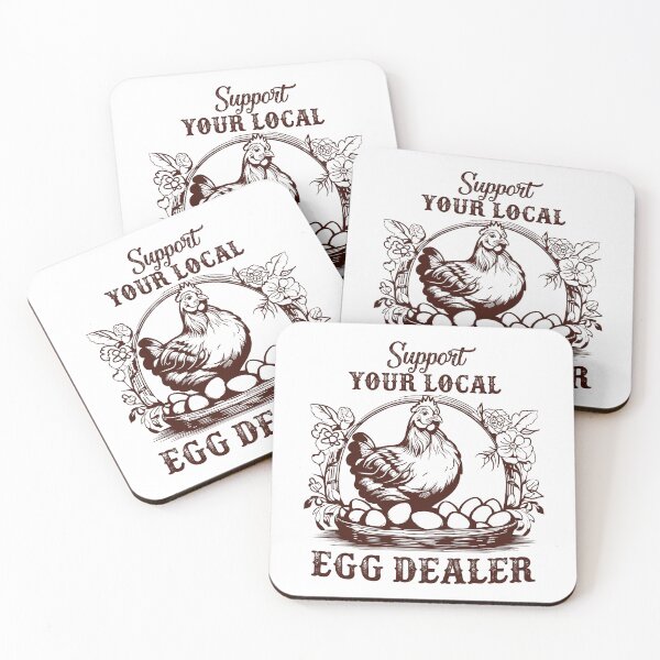 Item preview, Support Your Local Egg Dealer designed and sold by ajollycreation.