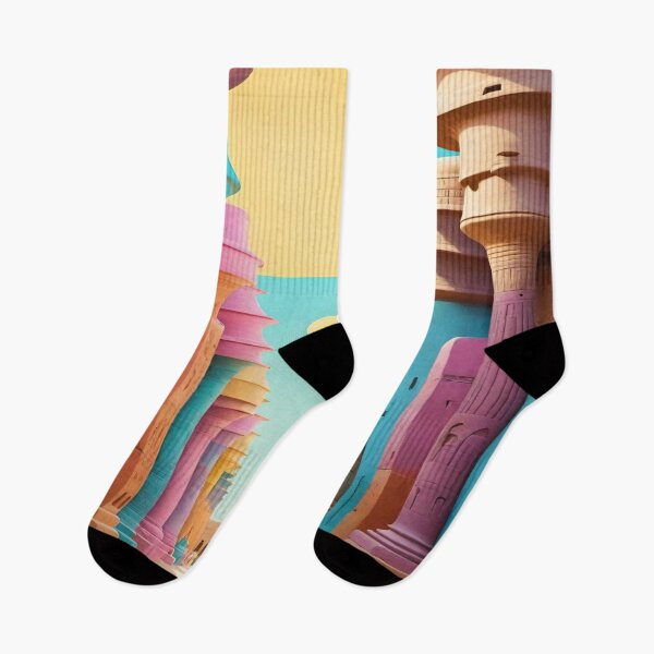 Item preview, Colorful Egyptian pharaohic temple. designed and sold by DaliaSabryTee.