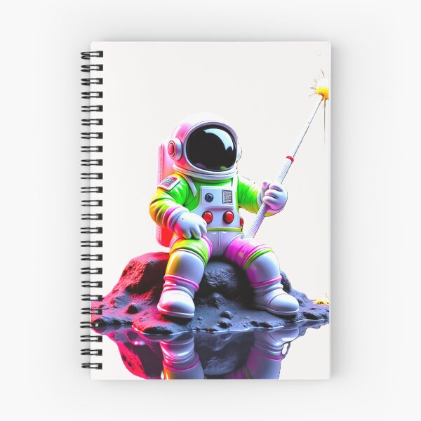 Item preview, Stargazer’s Break: Neon Astronaut Dreamscape designed and sold by Dark-Circuit-Haven.