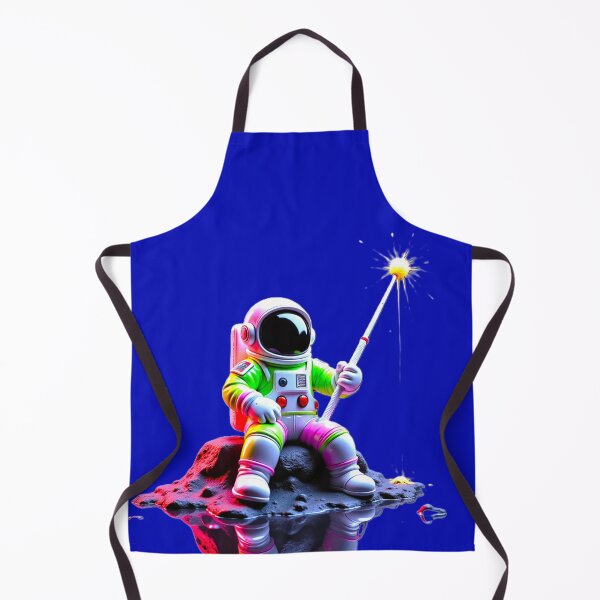 Item preview, Stargazer’s Break: Neon Astronaut Dreamscape designed and sold by Dark-Circuit-Haven.