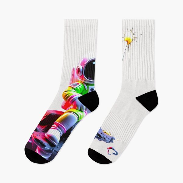 Item preview, Stargazer’s Break: Neon Astronaut Dreamscape designed and sold by Dark-Circuit-Haven.