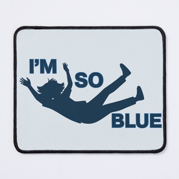 Item preview, Im so blue lyrics designed and sold by karma-style.