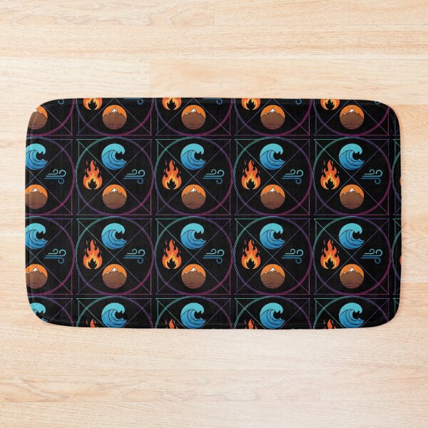 Item preview, Four elemental symbols in circles: fire, water, earth, and air. designed and sold by Digital Gallery.