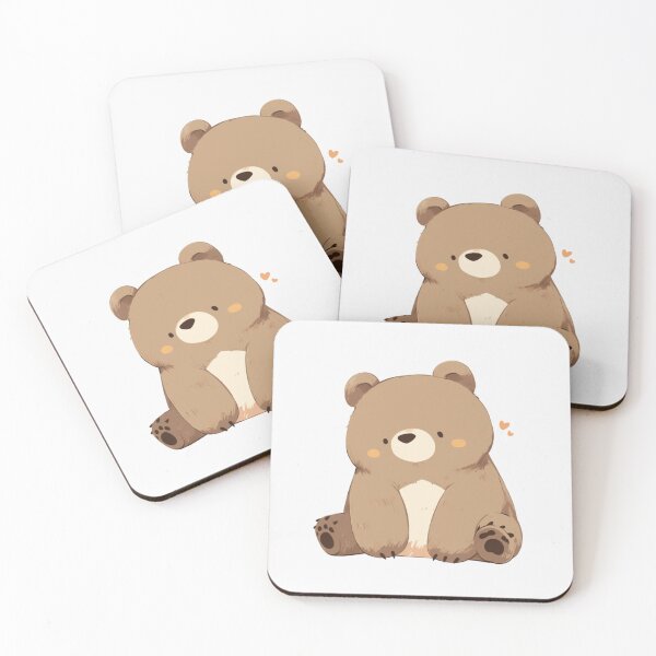 Item preview, Cute happy friend bear designed and sold by PatternFly.