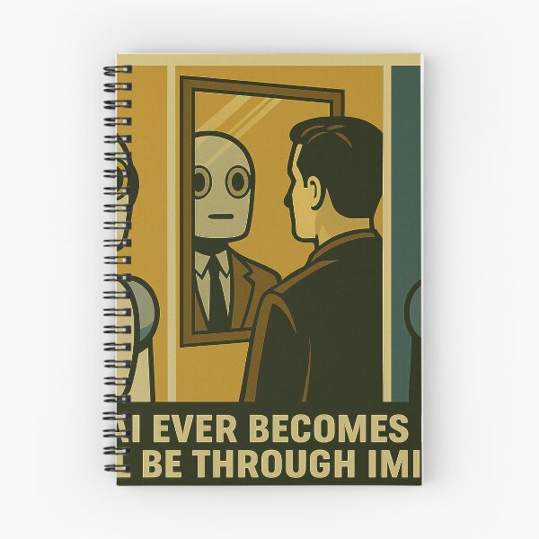 Item preview, AI Mirror: Reflexiones de la humanidad designed and sold by LOGOSINTERIUM.