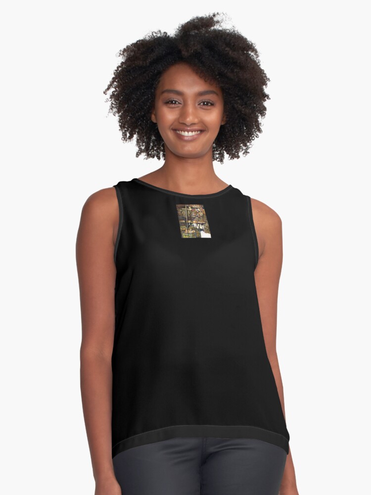 Item preview, Sleeveless Top designed and sold by gayeelise.