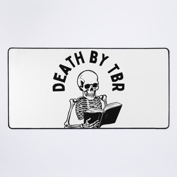 Item preview, Death by tbr funny Kindle sticker  designed and sold by ebzil studio.