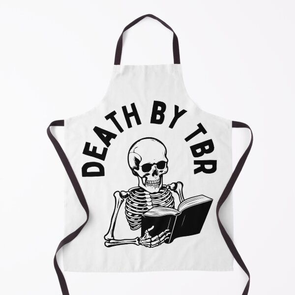 Item preview, Death by tbr funny Kindle sticker designed and sold by ebzil studio.