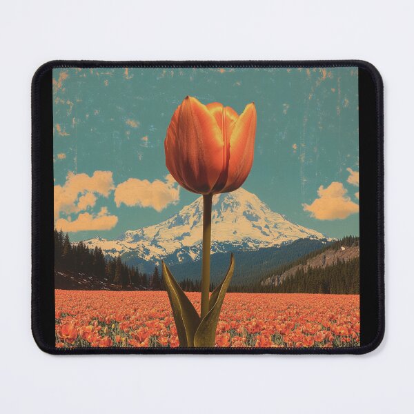 Item preview, TULIPS and Mount Baker designed and sold by Gritz - Photographer, AI Artist.