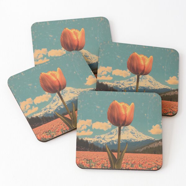 Item preview, TULIPS and Mount Baker designed and sold by Gritz - Photographer, AI Artist.