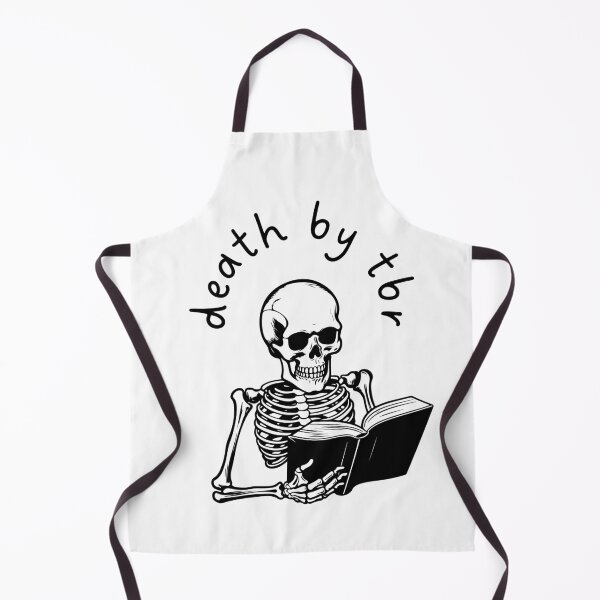 Item preview, Death by tbr funny Kindle sticker designed and sold by ebzil studio.