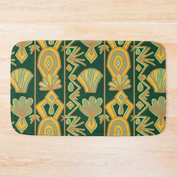 Item preview, Green and Gold Art Deco designed and sold by RepeatCandy.