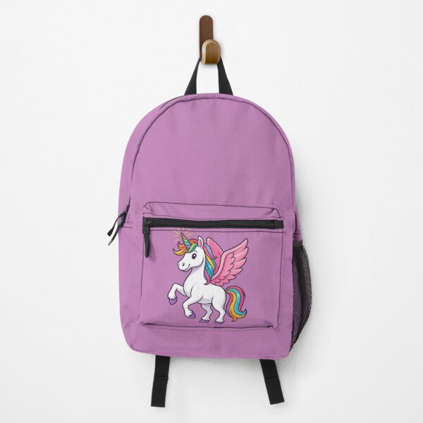 Item preview, Majestic unicorn with rainbow mane and pin designed and sold by SgtRedGoWx.