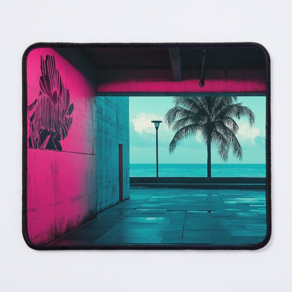 Item preview, Neon Oasis Escape designed and sold by Bearabilia.