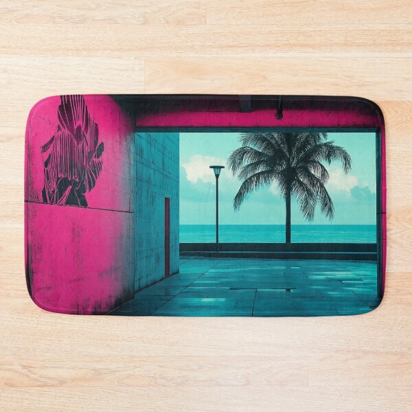 Item preview, Neon Oasis Escape designed and sold by Bearabilia.