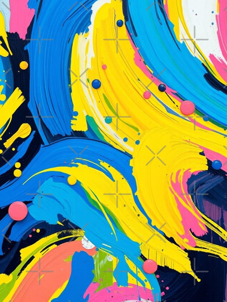 Thumbnail 4 of 4, iPhone Case, Springtime Abstract designed and sold by BeeTheArtCo.