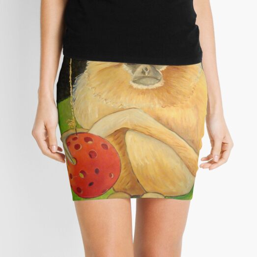 Psychic Monkey Mini Skirt