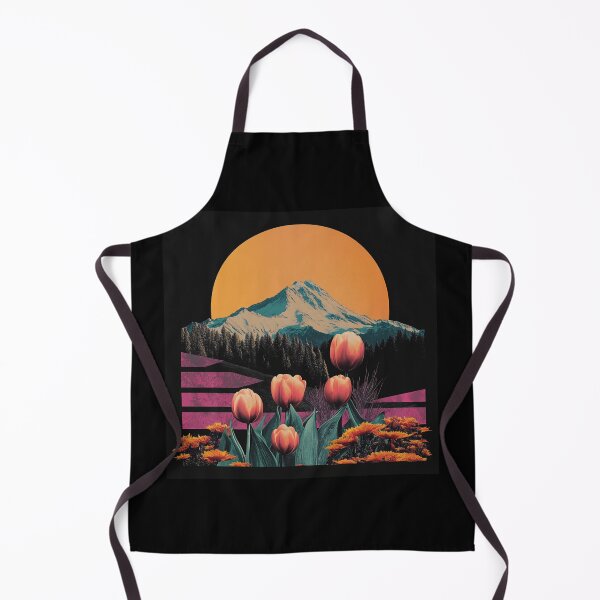 Item preview, Tulips 80s Sunrise designed and sold by Gritz - Photographer, AI Artist.