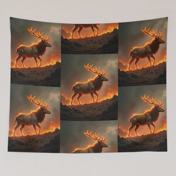 Item preview, Inferno cervidae 1 (Dream mythic beast series) designed and sold by PhilDreams.