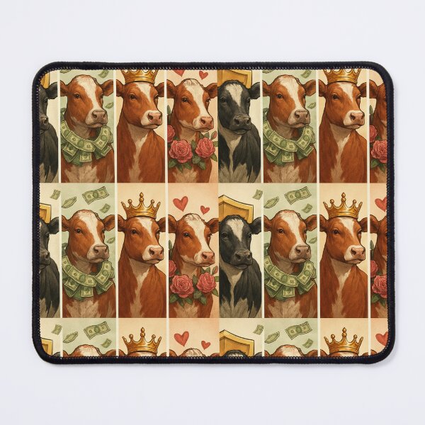 Vista previa del artículo con la obra «Las 4 vacas de la prioridad», diseñado y vendido por kxtwtoo.