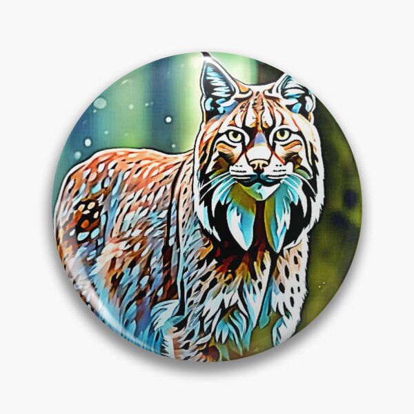 Item preview, Forest Lynx Gaze Design designed and sold by Health And Fitness Posts e-Store.