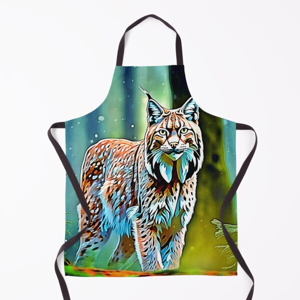 Item preview, Forest Lynx Gaze Design designed and sold by Health And Fitness Posts e-Store.
